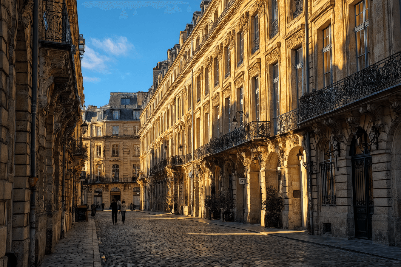 Rue du patrimoine historique français